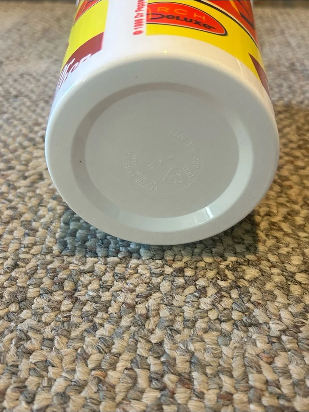 Vintage 1996 McDonald’s Arch Deluxe/Dr.Pepper Plastic Cup 90s Retro NOS